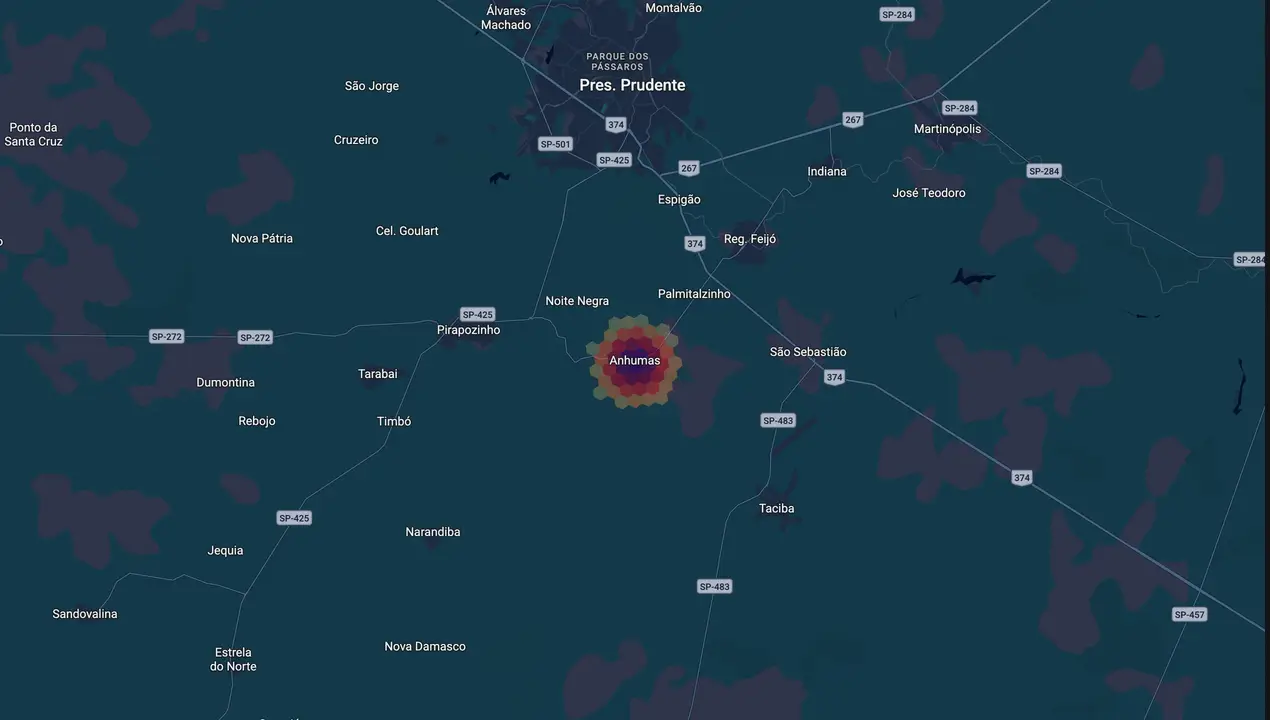 Mapa eleitoral de Adailton