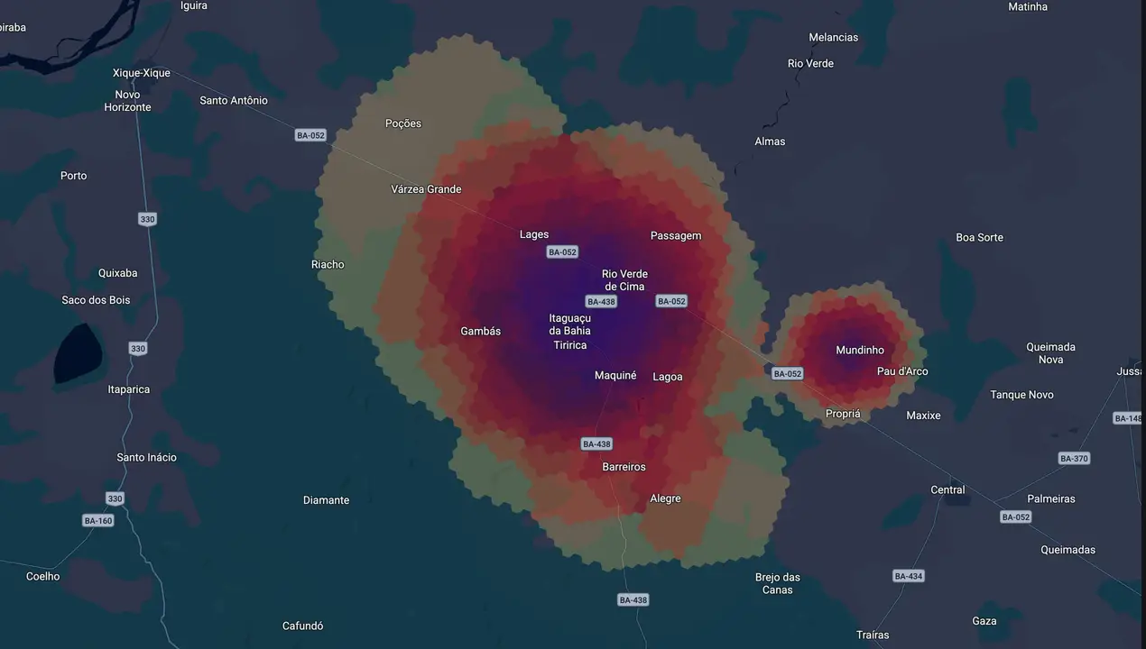 Mapa eleitoral de Adãozinho