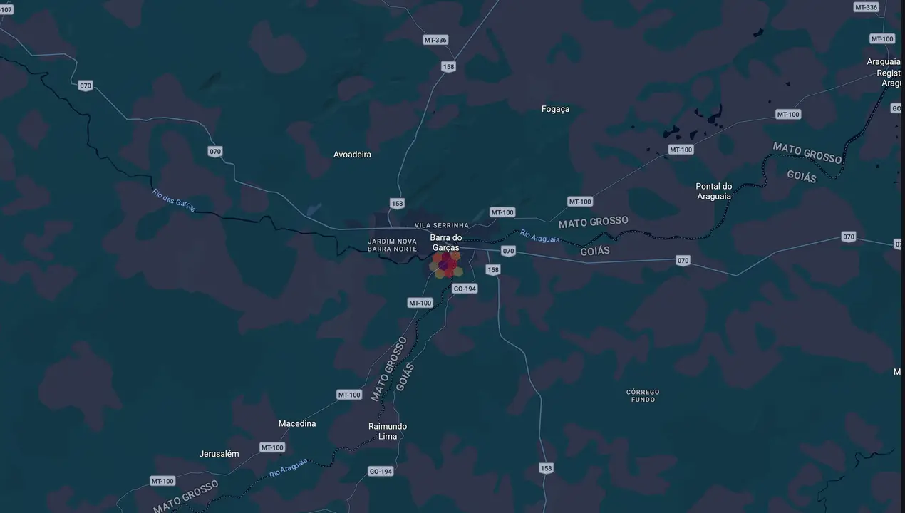 Mapa eleitoral de Adelcino Lopo