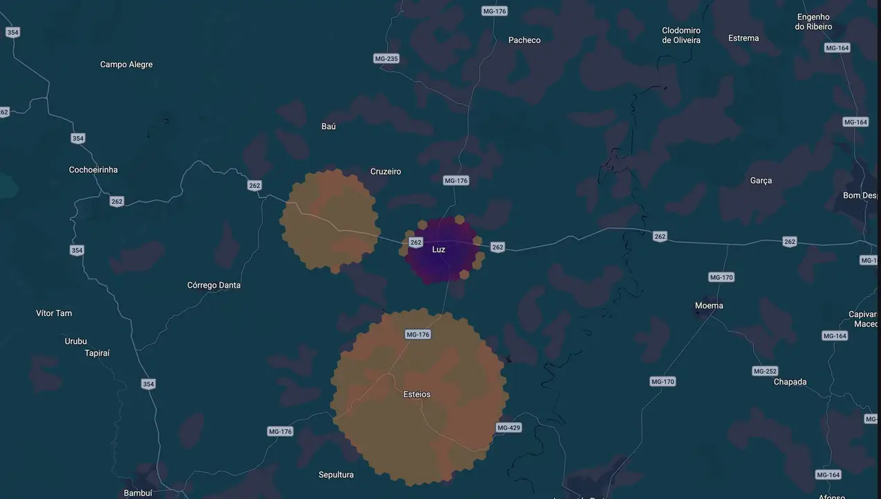 Mapa eleitoral de Ailton Duarte
