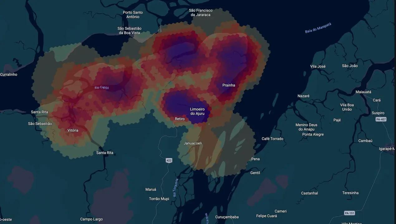 Mapa eleitoral de Alcides Barra