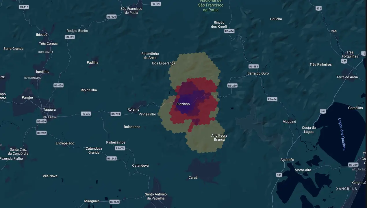 Mapa eleitoral de Alemão
