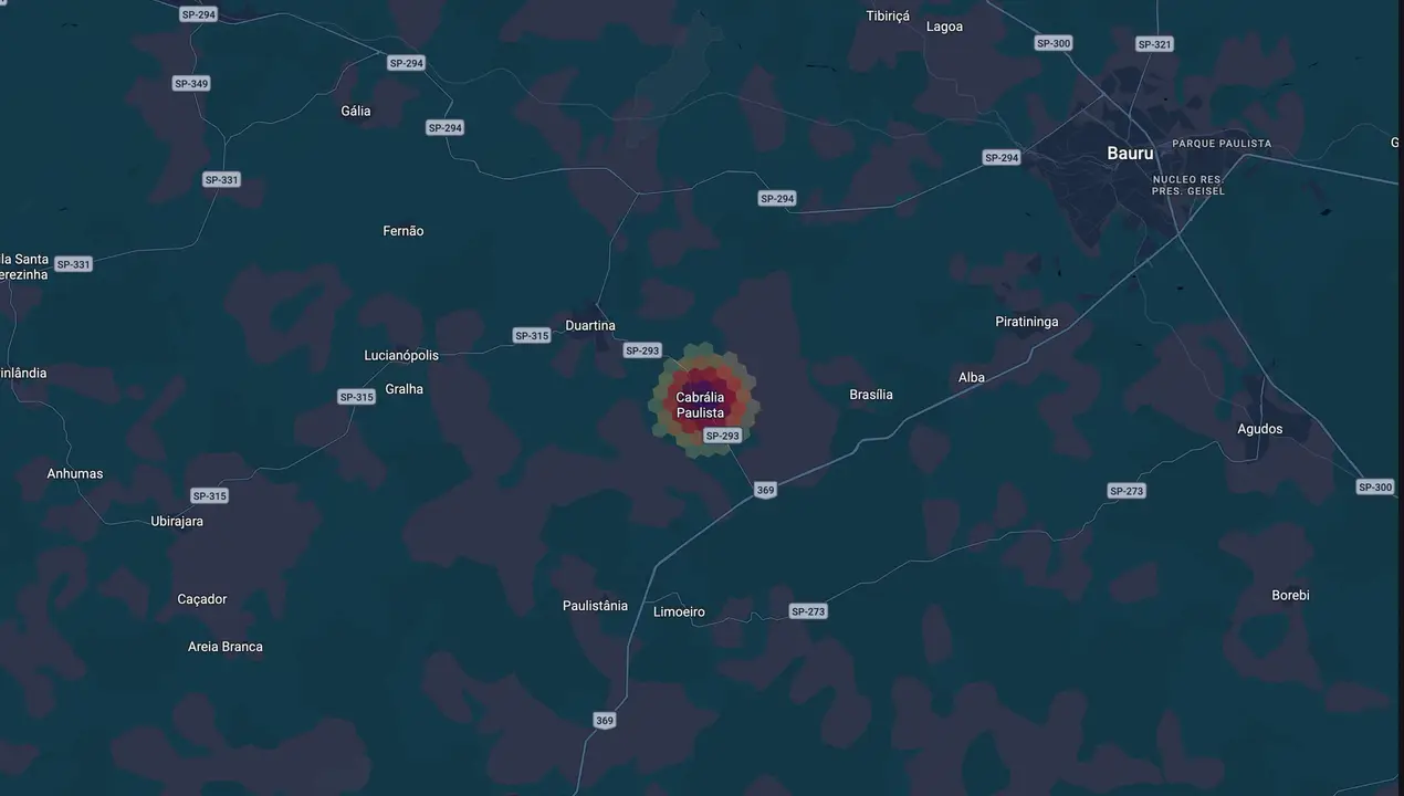 Mapa eleitoral de Alemão do Leite