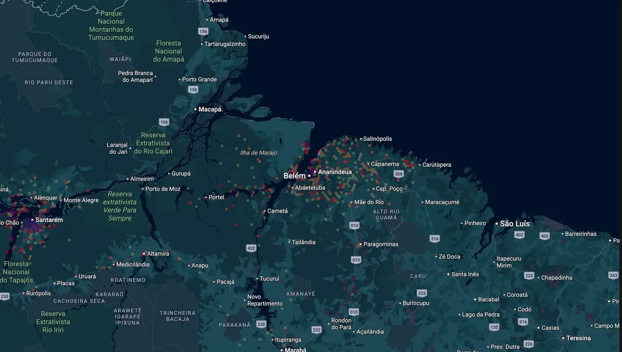 Mapa eleitoral de Alexandre Von
