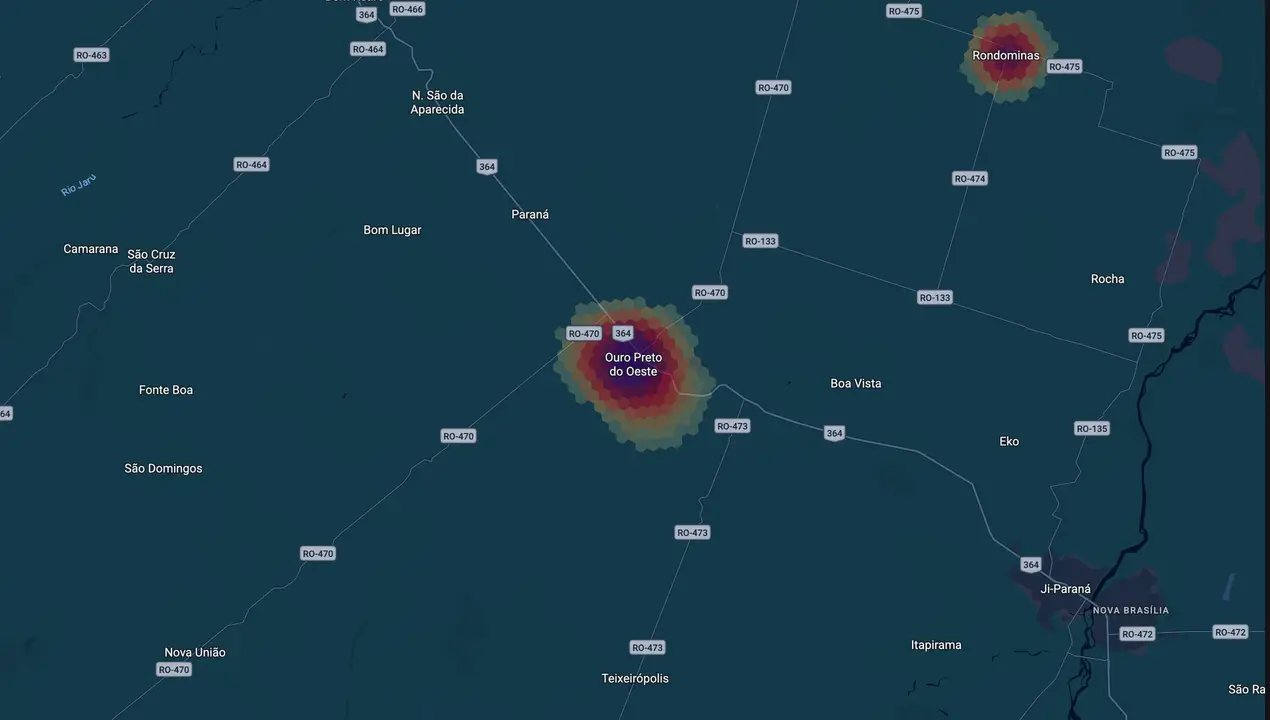 Mapa eleitoral de Alex Testoni