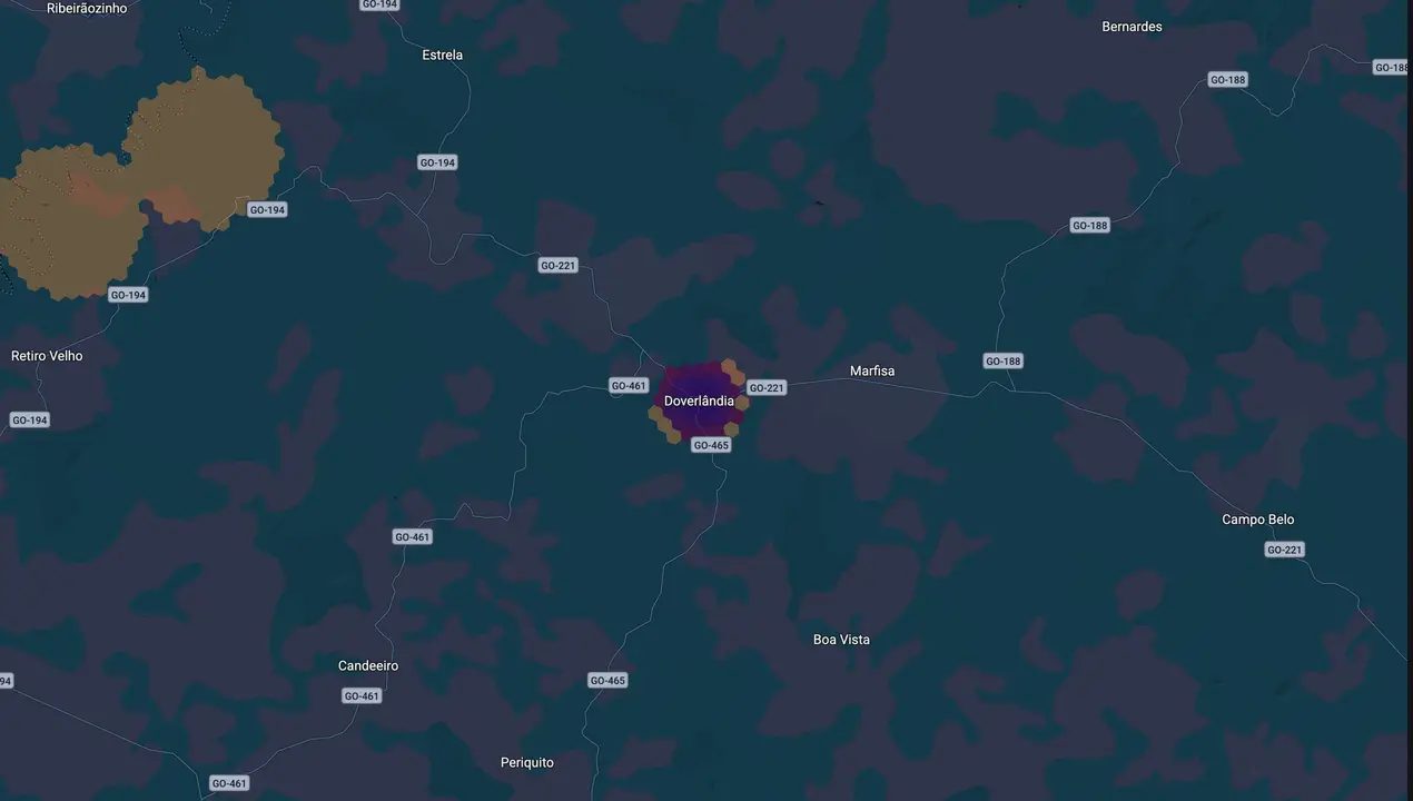 Mapa eleitoral de Amilcar Junior