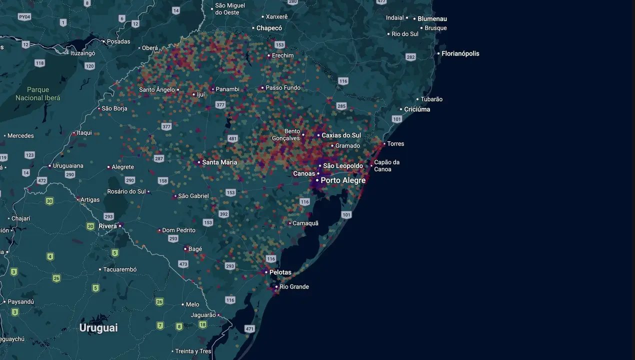 Mapa eleitoral de Ana Varela