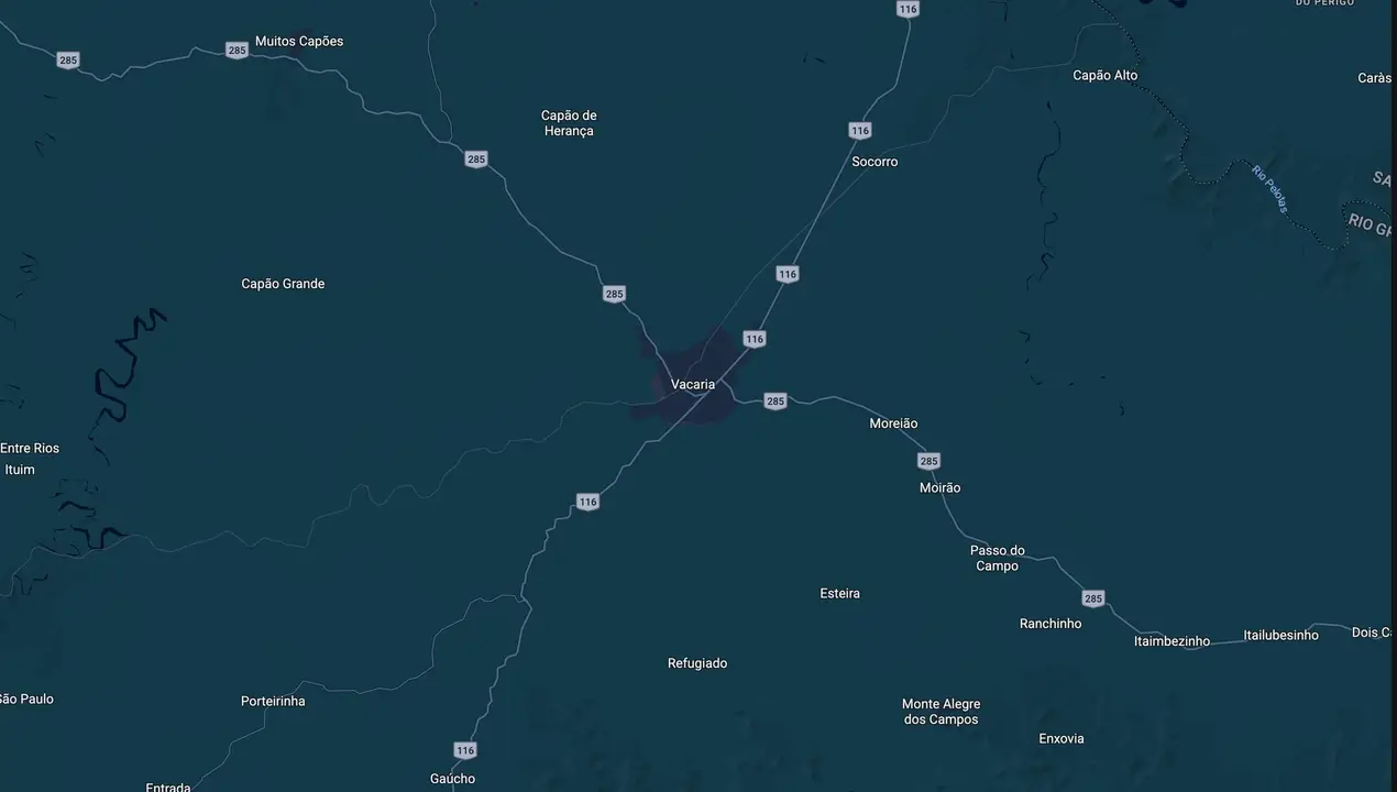 Mapa eleitoral de Andrezinho