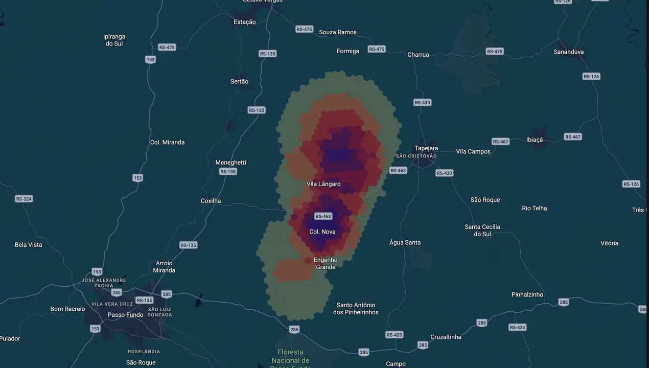 Mapa eleitoral de Anildo