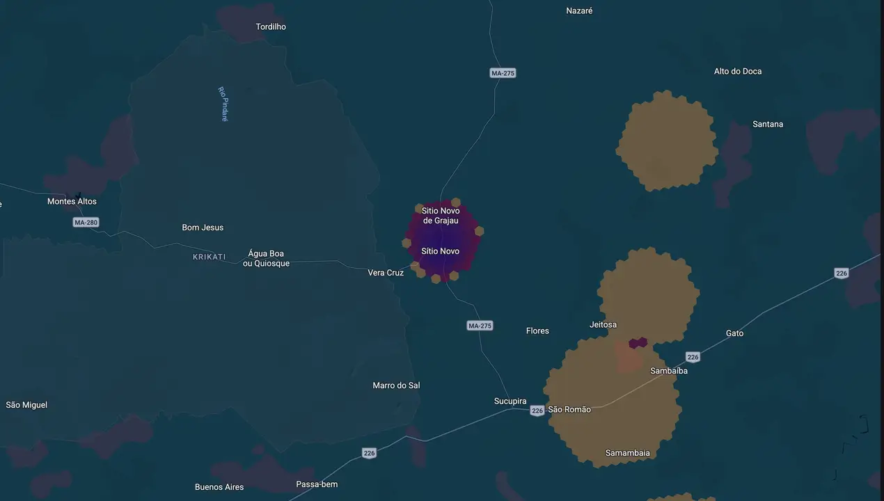Mapa eleitoral de Antônio Coelho