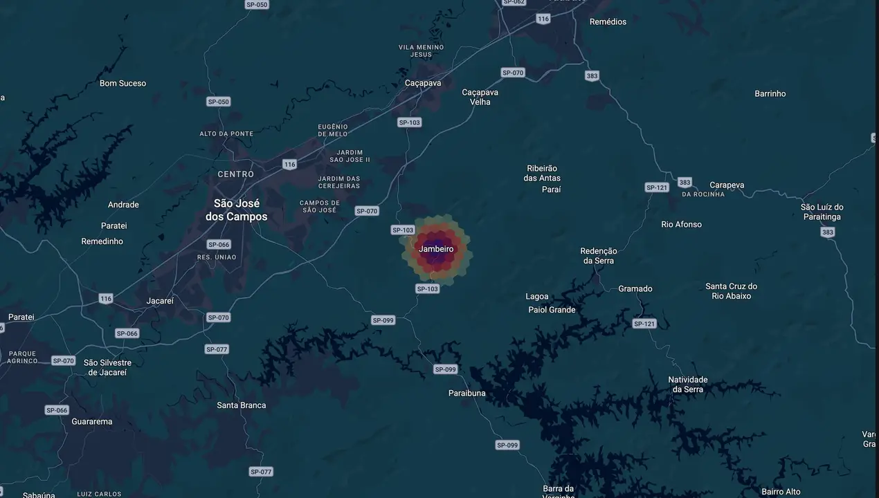 Mapa eleitoral de Aries Marioto