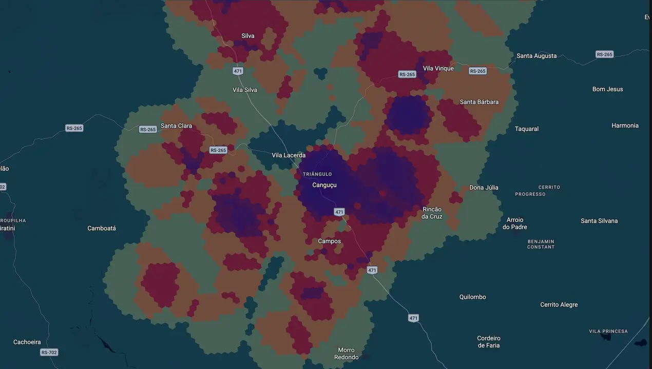 Mapa eleitoral de Arion Braga