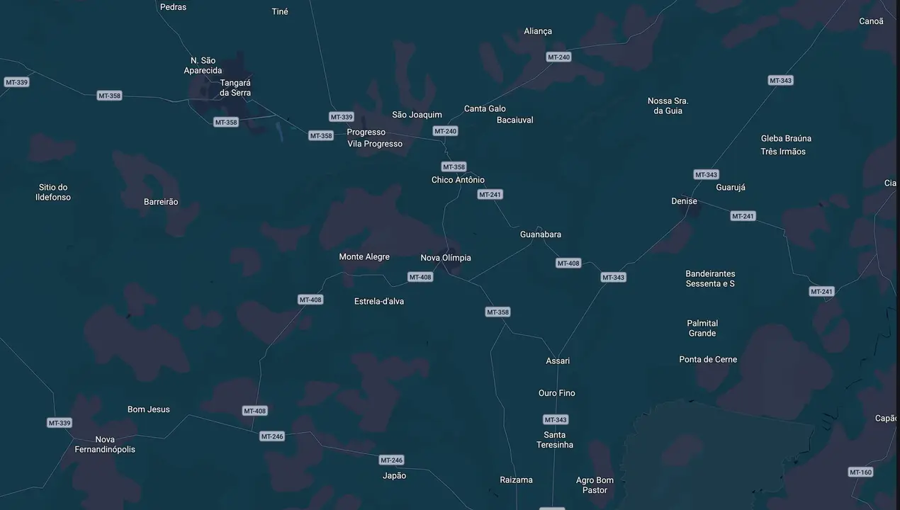 Mapa eleitoral de Ari Candido Batista