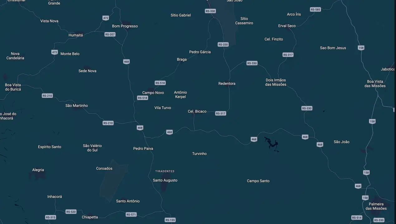 Mapa eleitoral de Arleu Valadar