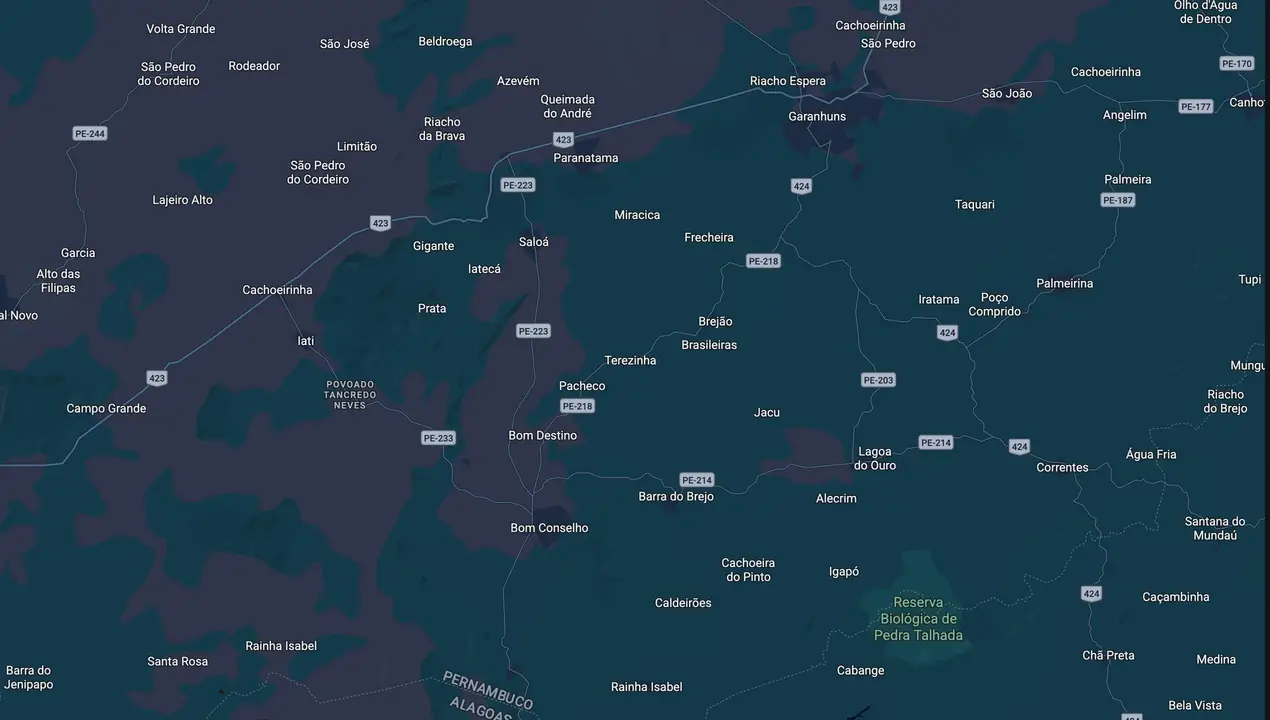 Mapa eleitoral de Arnobio Gomes