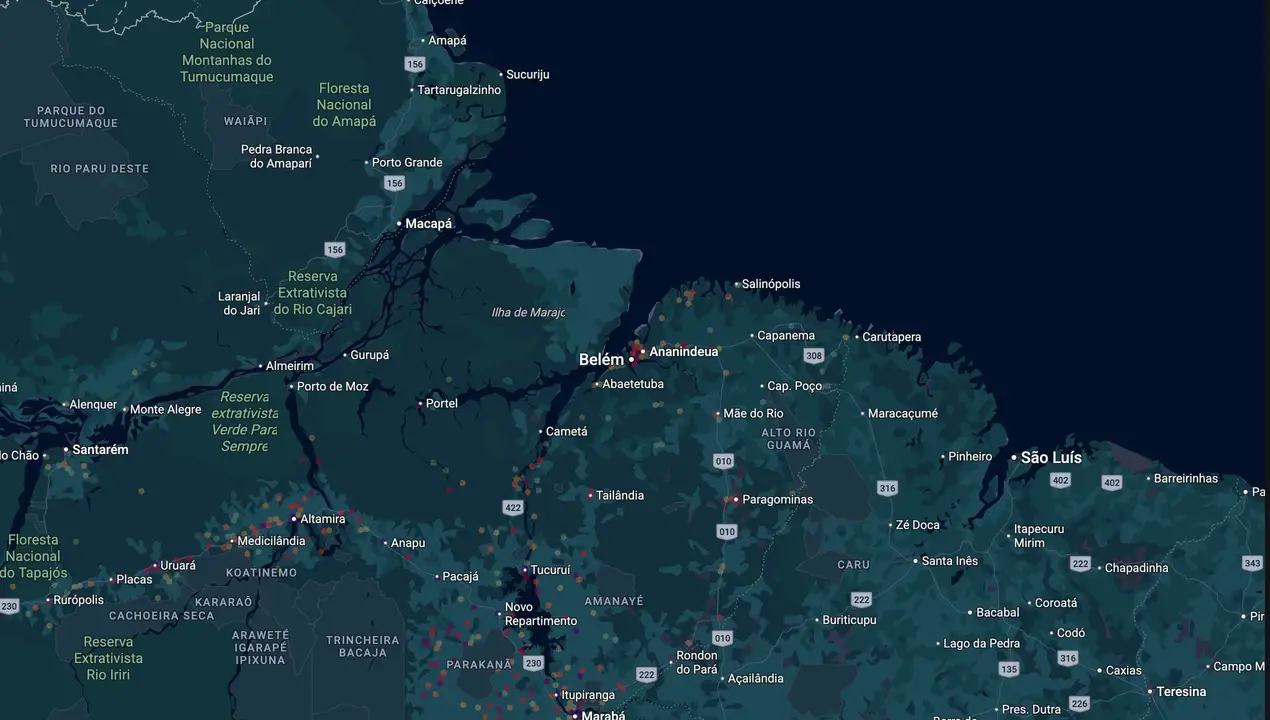 Mapa eleitoral de Aveilton Souza