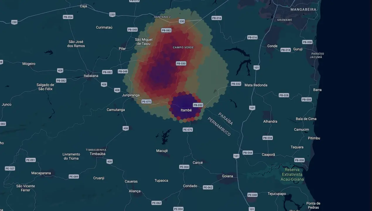 Mapa eleitoral de Bá Barros