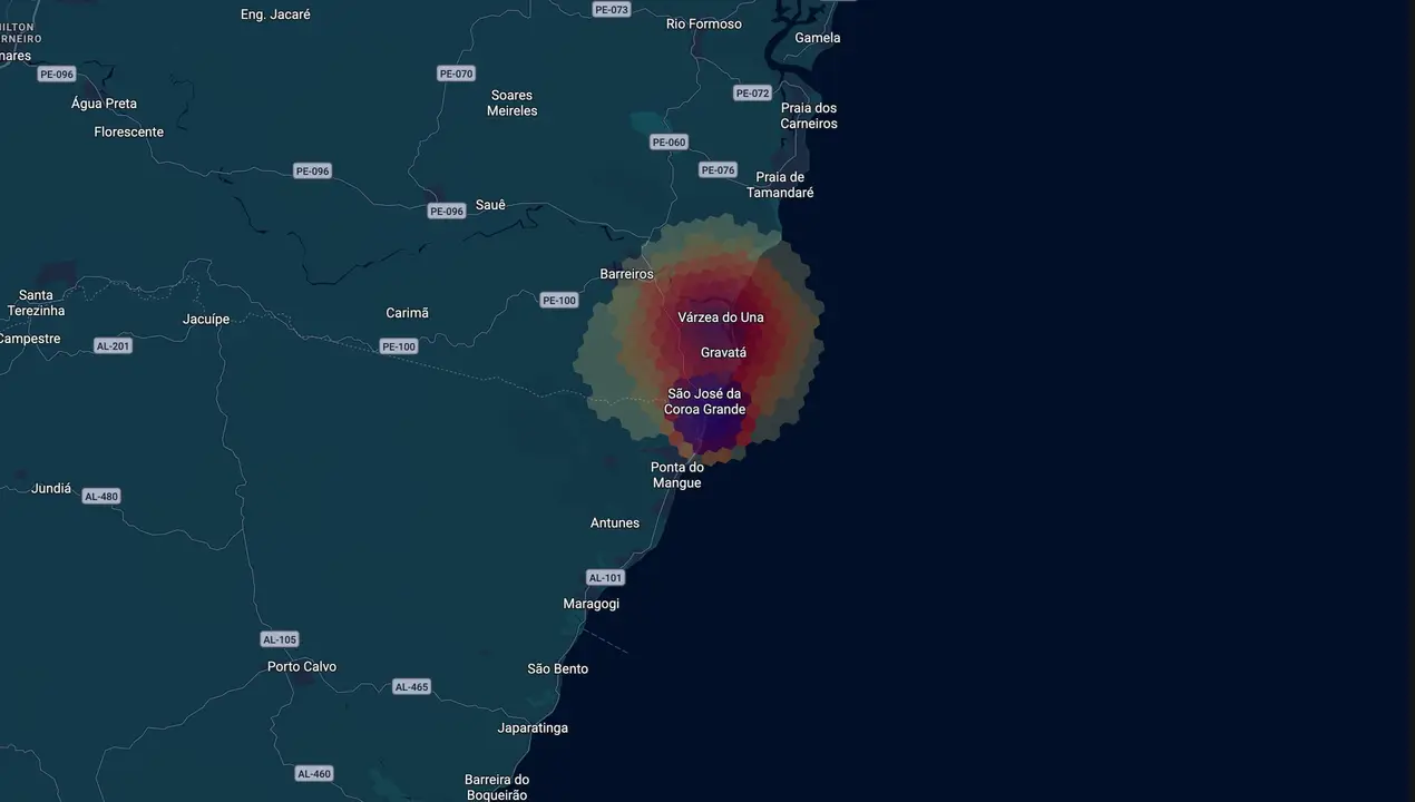 Mapa eleitoral de Barbosa