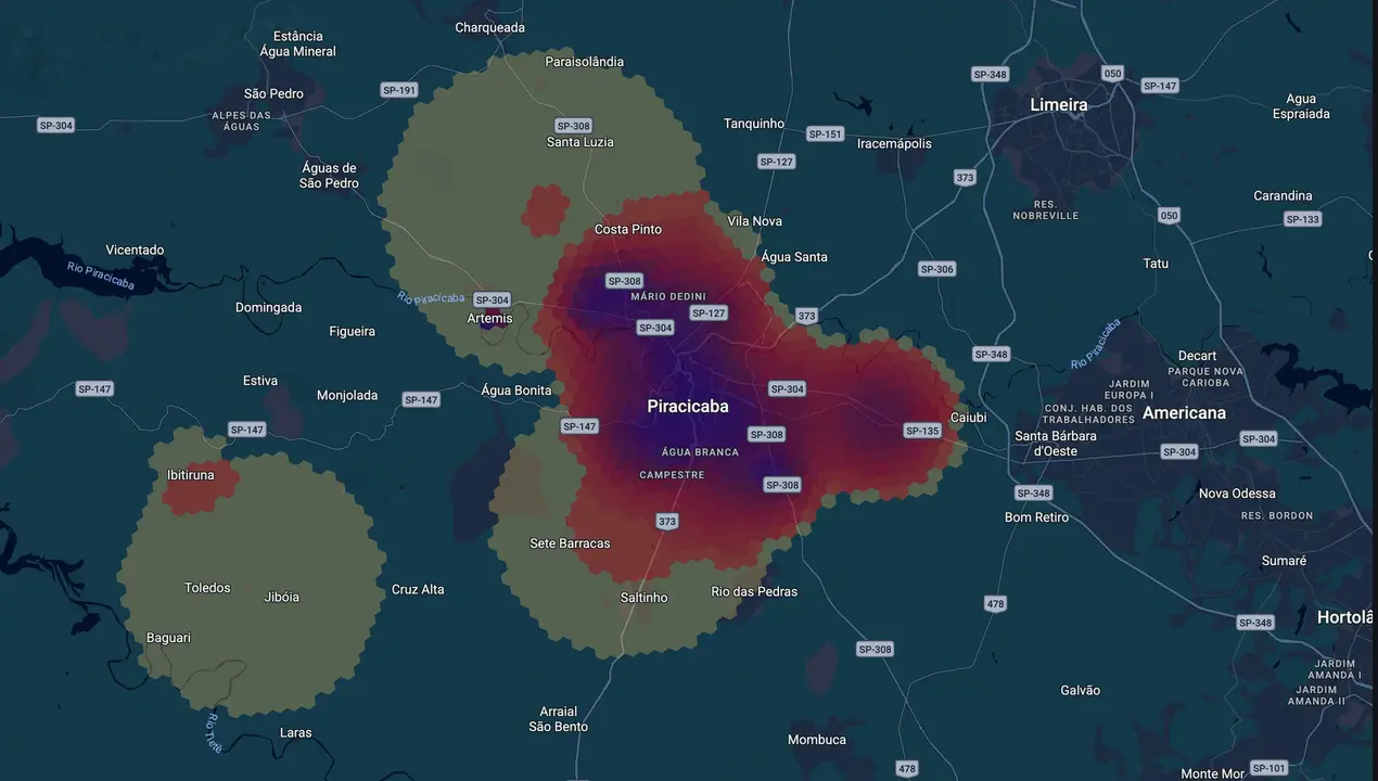 Mapa eleitoral de Barjas Negri