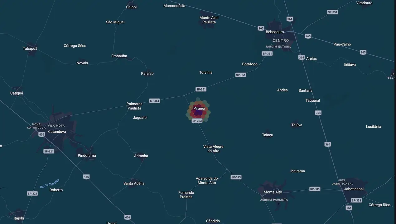 Mapa eleitoral de Bika