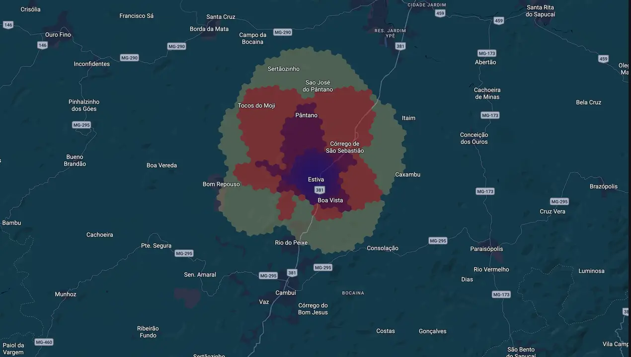 Mapa eleitoral de Bilinho