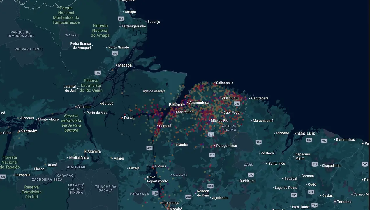 Mapa eleitoral de Bordalo