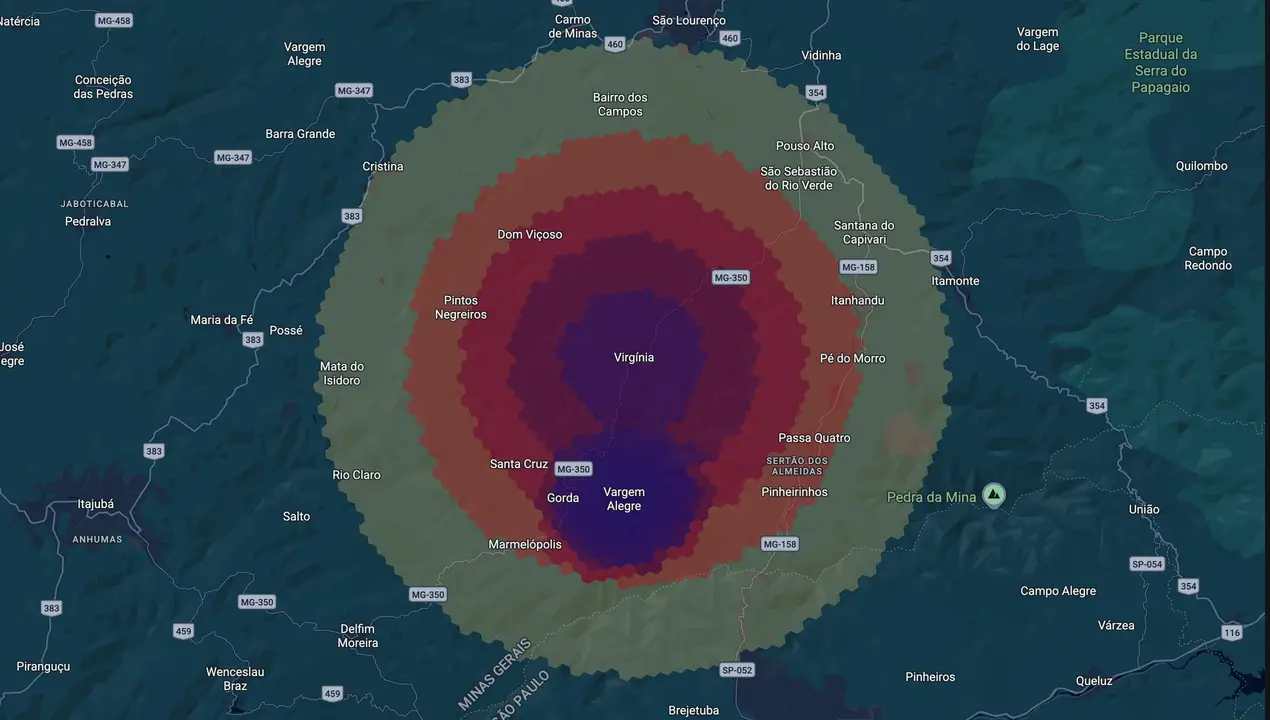 Mapa eleitoral de Bruno do Açougue