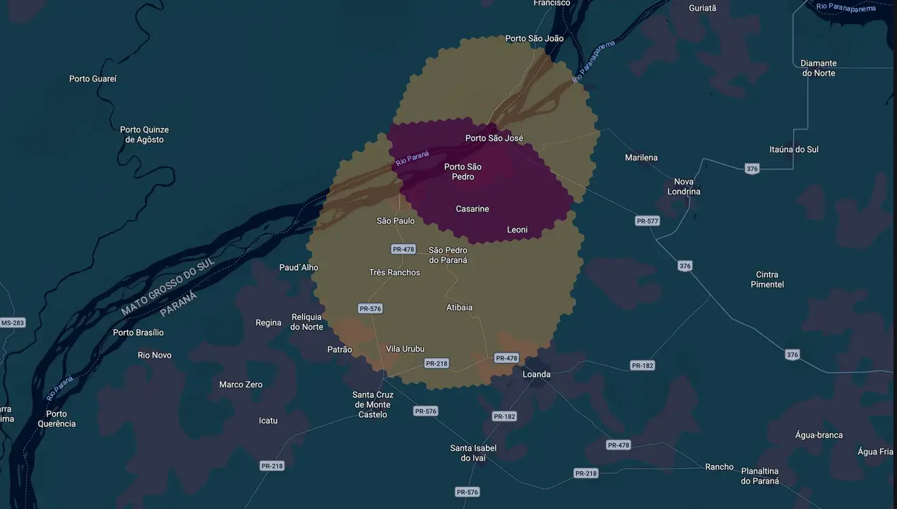Mapa eleitoral de Caetano