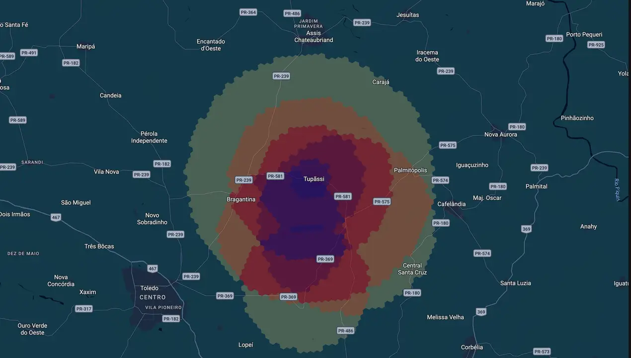 Mapa eleitoral de Cal