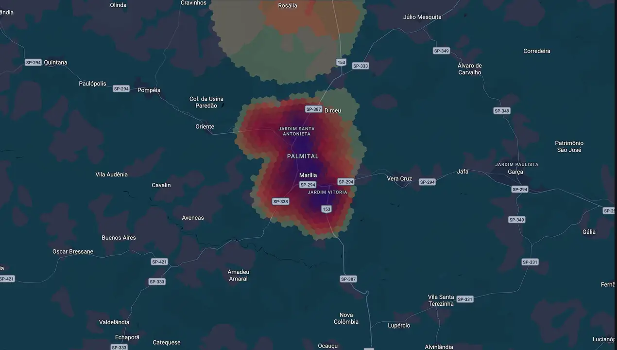 Mapa eleitoral de Camarinha