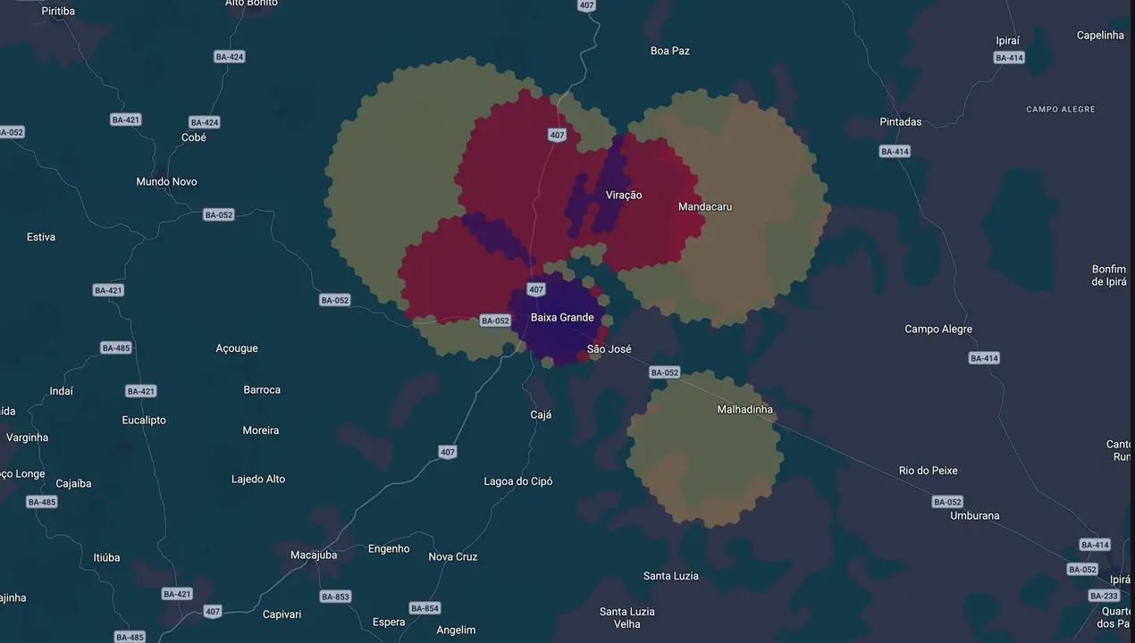 Mapa eleitoral de Canário