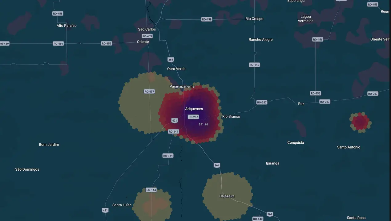 Mapa eleitoral de Carla Redano