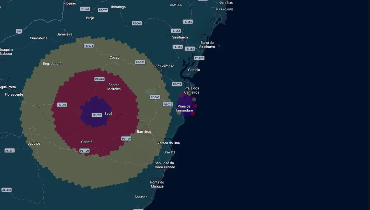 Mapa eleitoral de Carrapicho