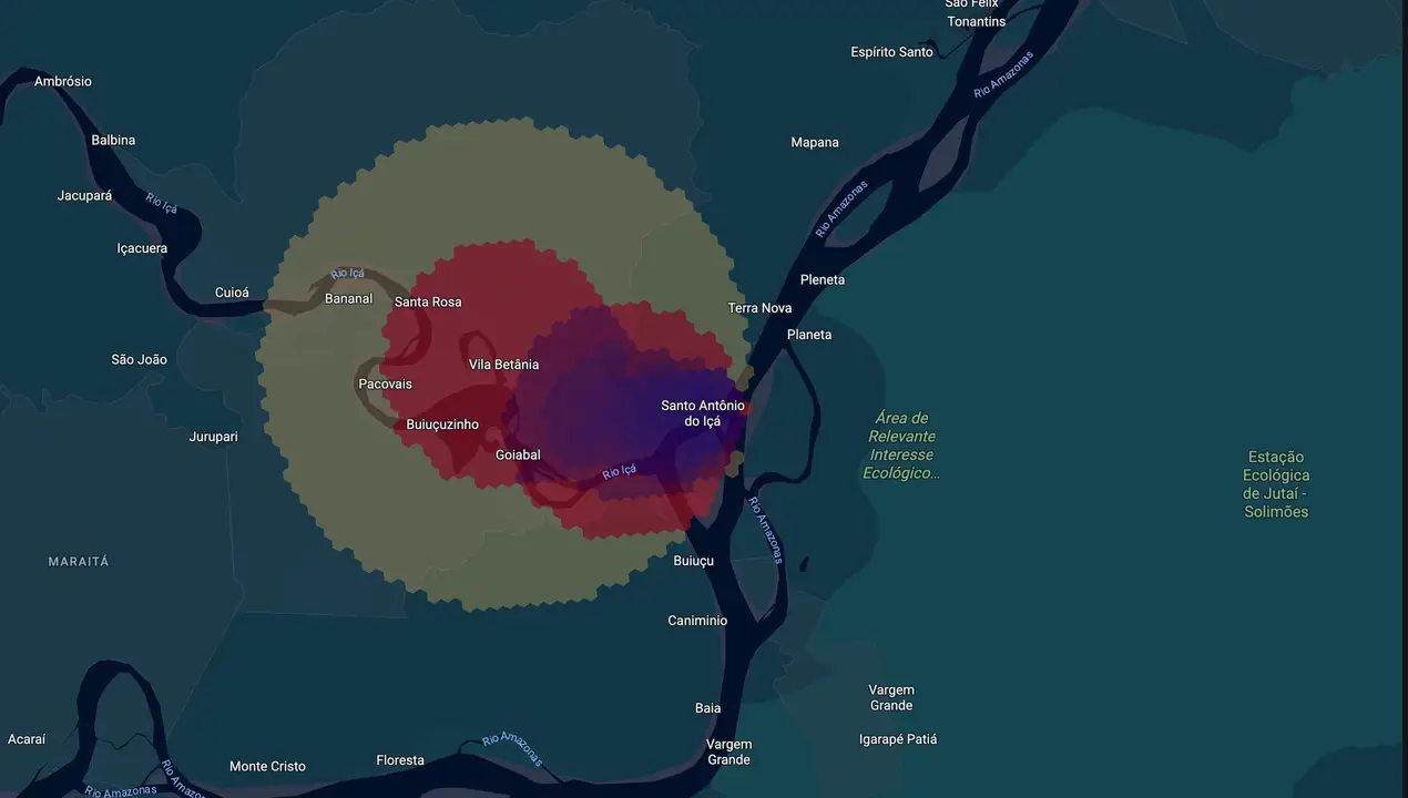 Mapa eleitoral de Cecéu