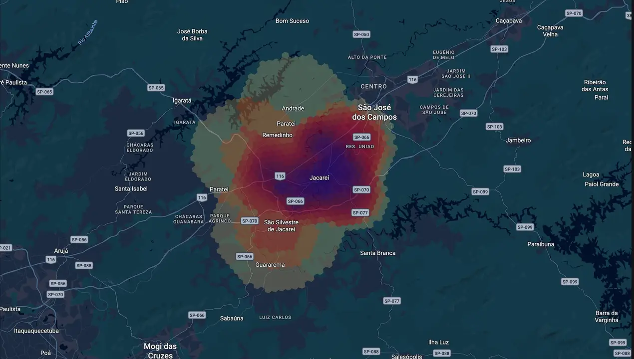 Mapa eleitoral de Celso Florêncio