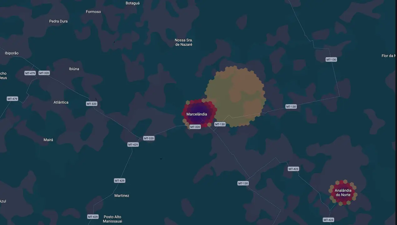 Mapa eleitoral de Celso Padovani