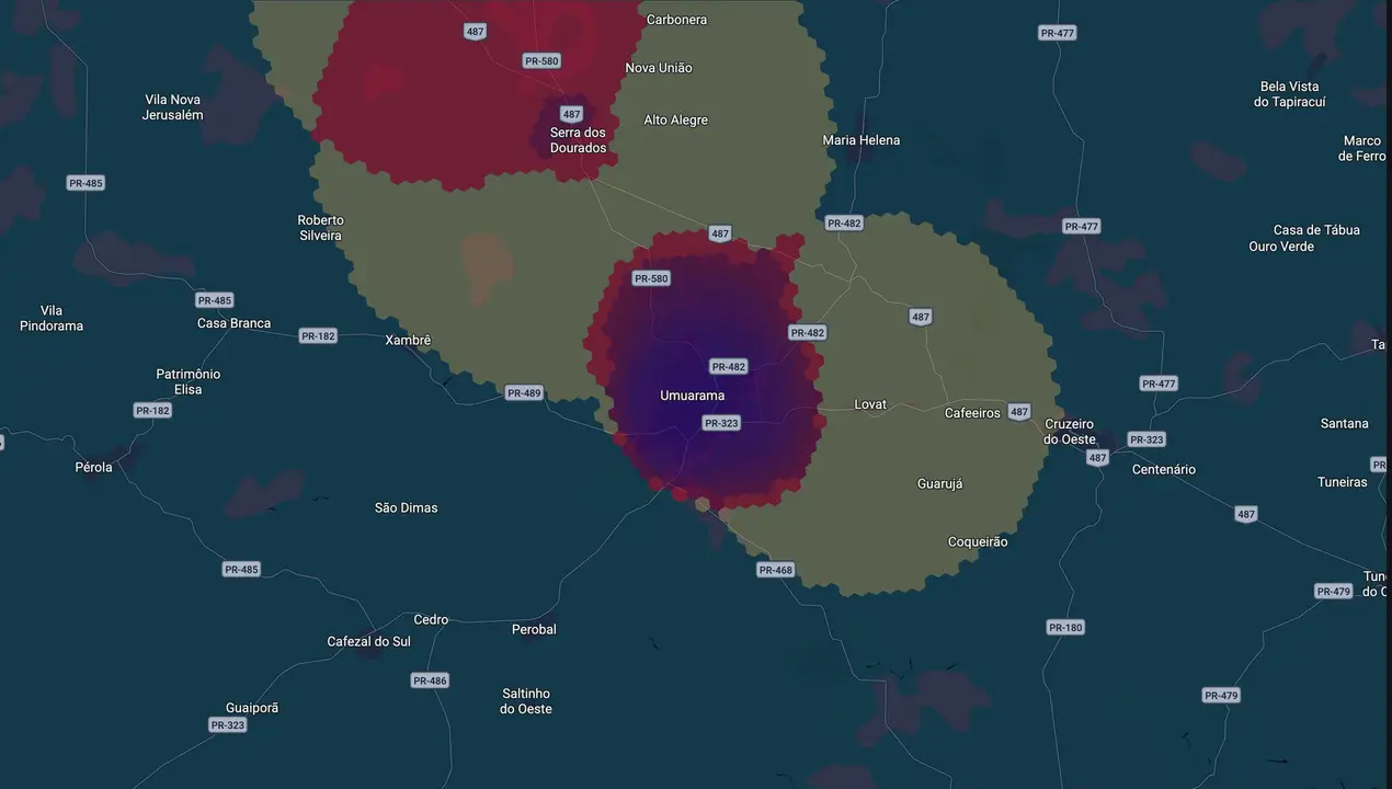 Mapa eleitoral de Celso Pozzobom