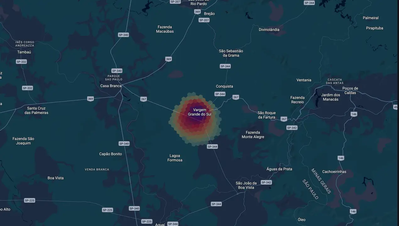 Mapa eleitoral de Celso Ribeiro