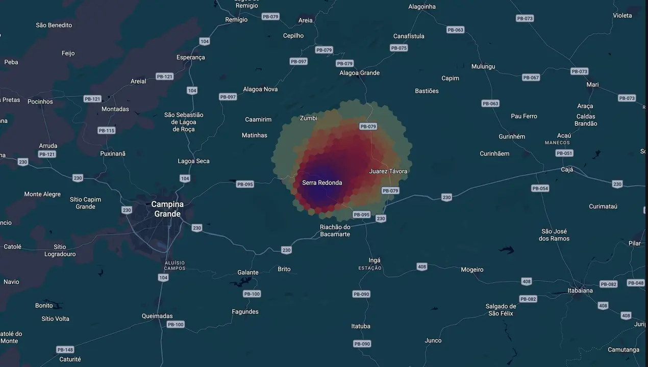 Mapa eleitoral de Chicão