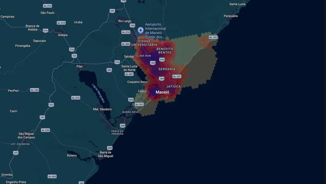 Mapa eleitoral de Chico Filho