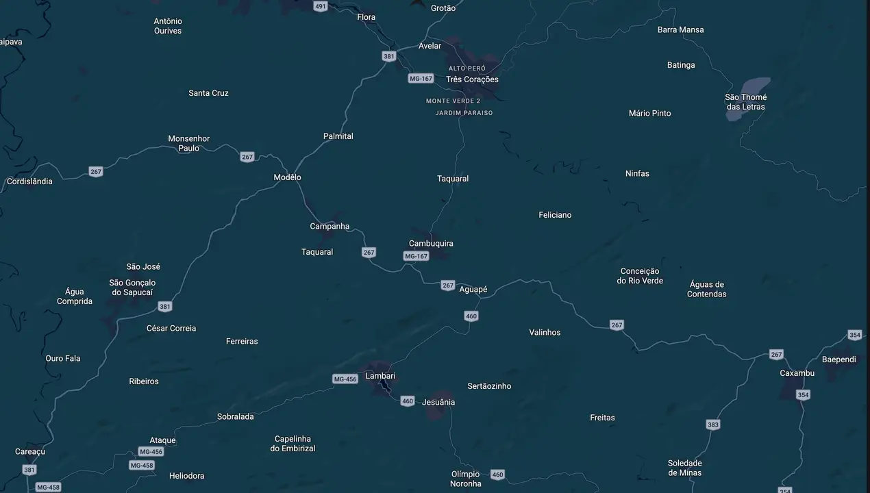 Mapa eleitoral de Cimara da Saúde