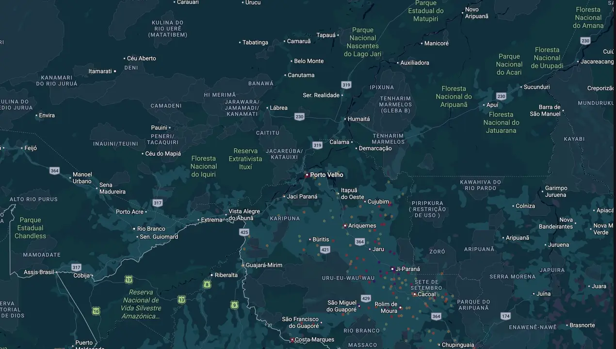 Mapa eleitoral de Cláudia de Jesus