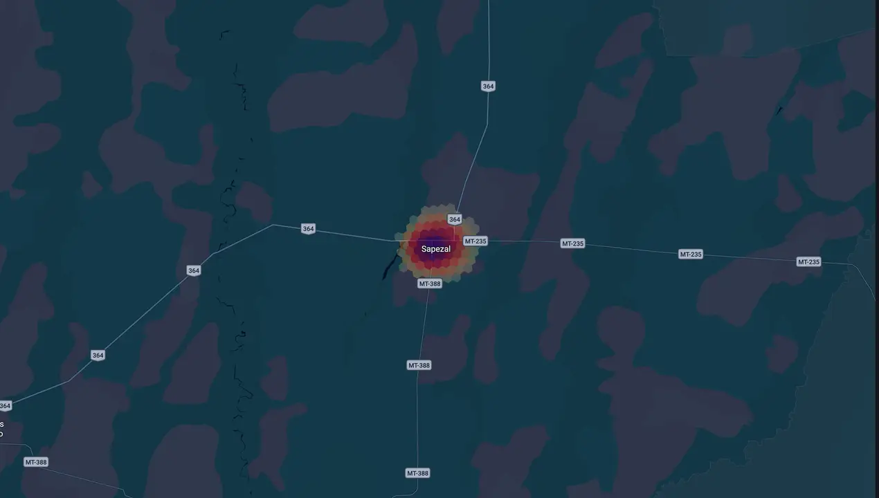 Mapa eleitoral de Cláudio Scariote