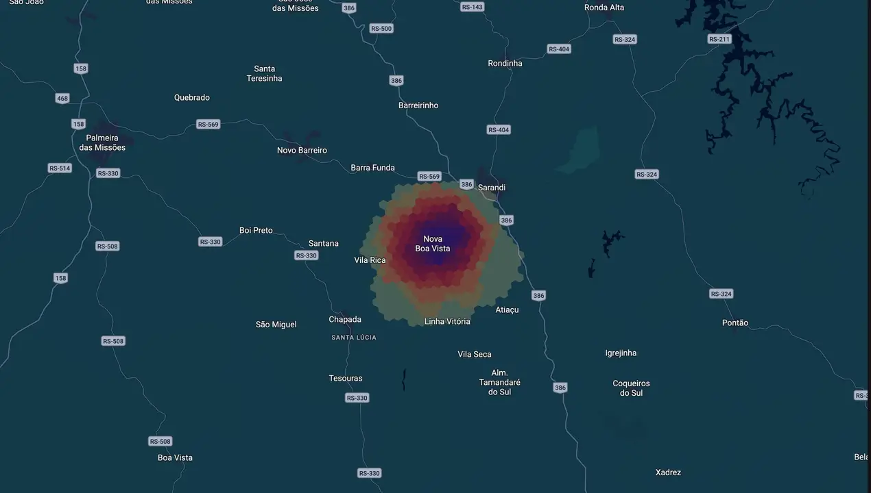 Mapa eleitoral de Cretz
