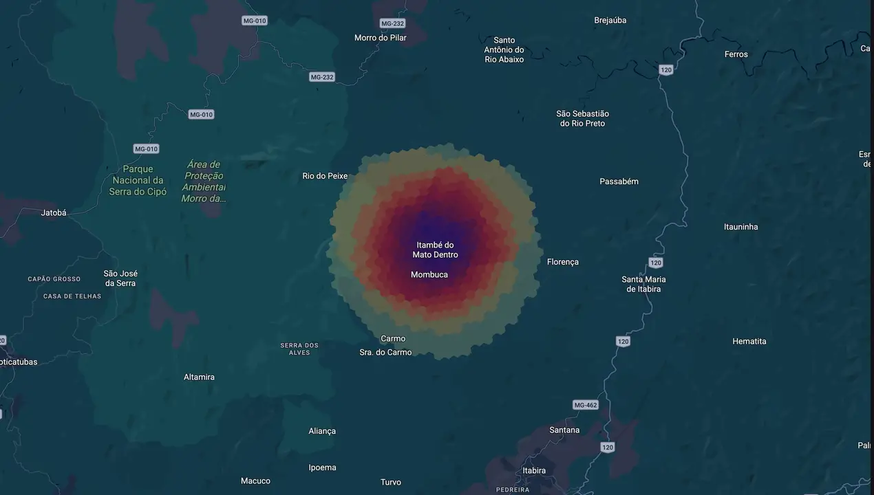 Mapa eleitoral de Cleidileny