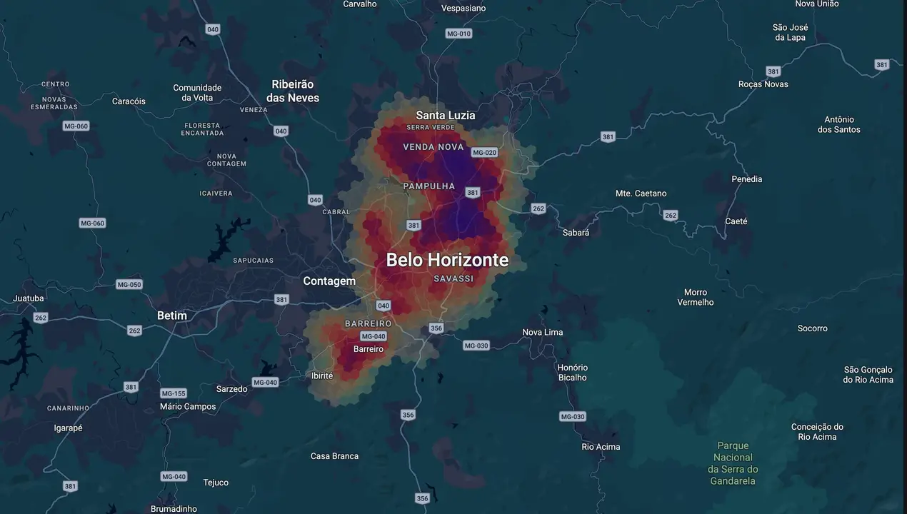 Mapa eleitoral de Cleiton Xavier