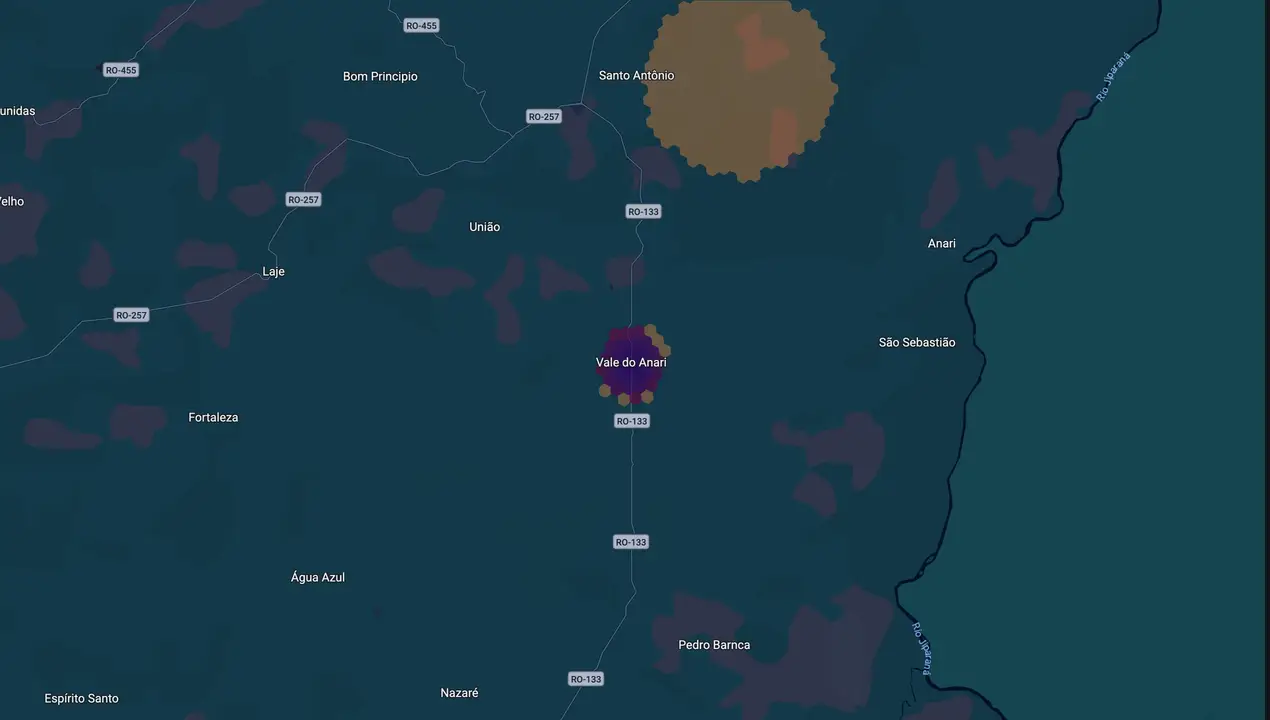 Mapa eleitoral de Cleone Lima