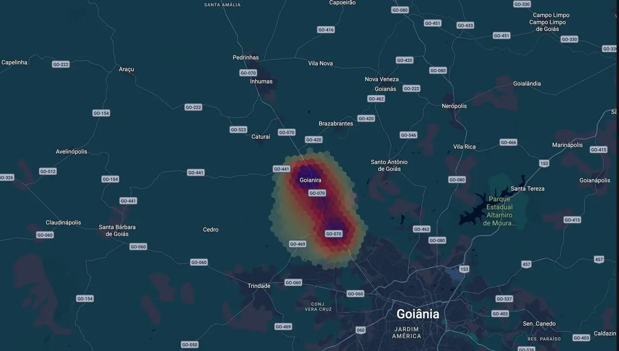 Mapa eleitoral de Cleyton Bento