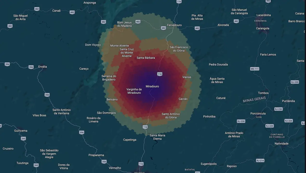 Mapa eleitoral de Cloves Botelho