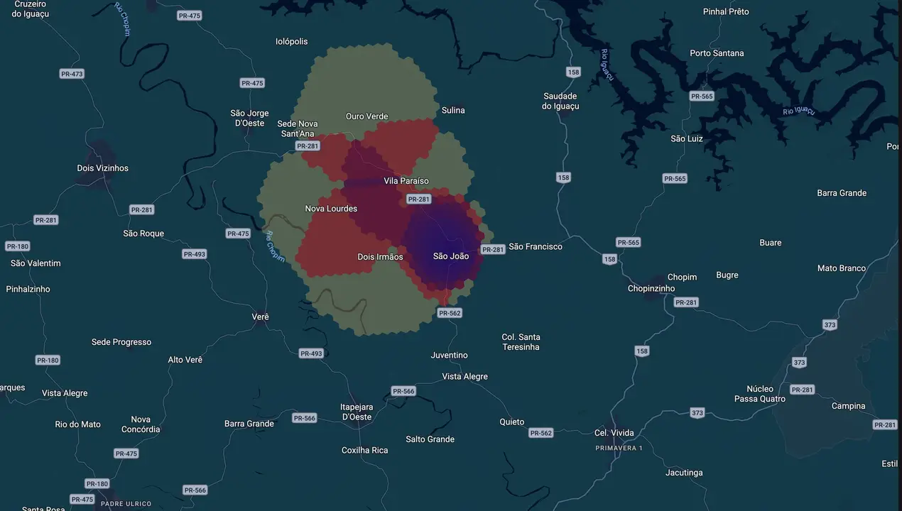 Mapa eleitoral de Clóvis